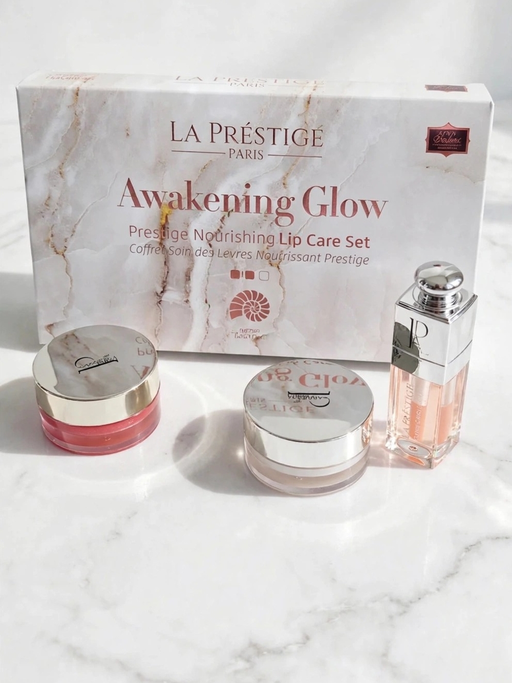 Awakening Glow Nourishing Lip Care Set - Pink